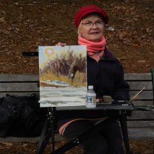 Pat Flaherty winter painting 2018